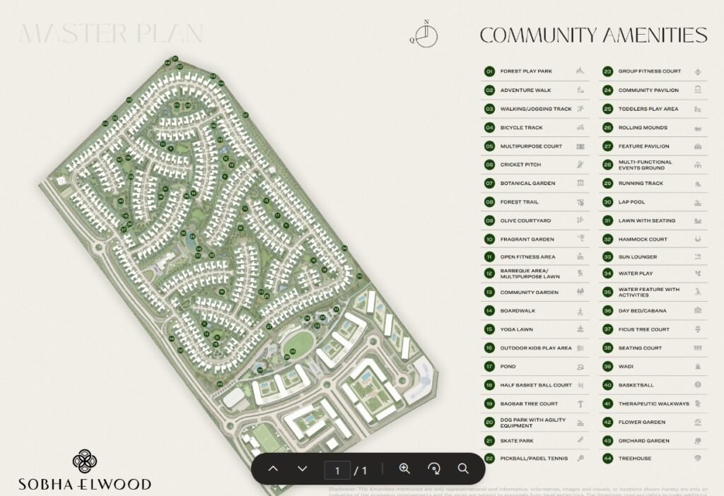 sobha elwood amenities