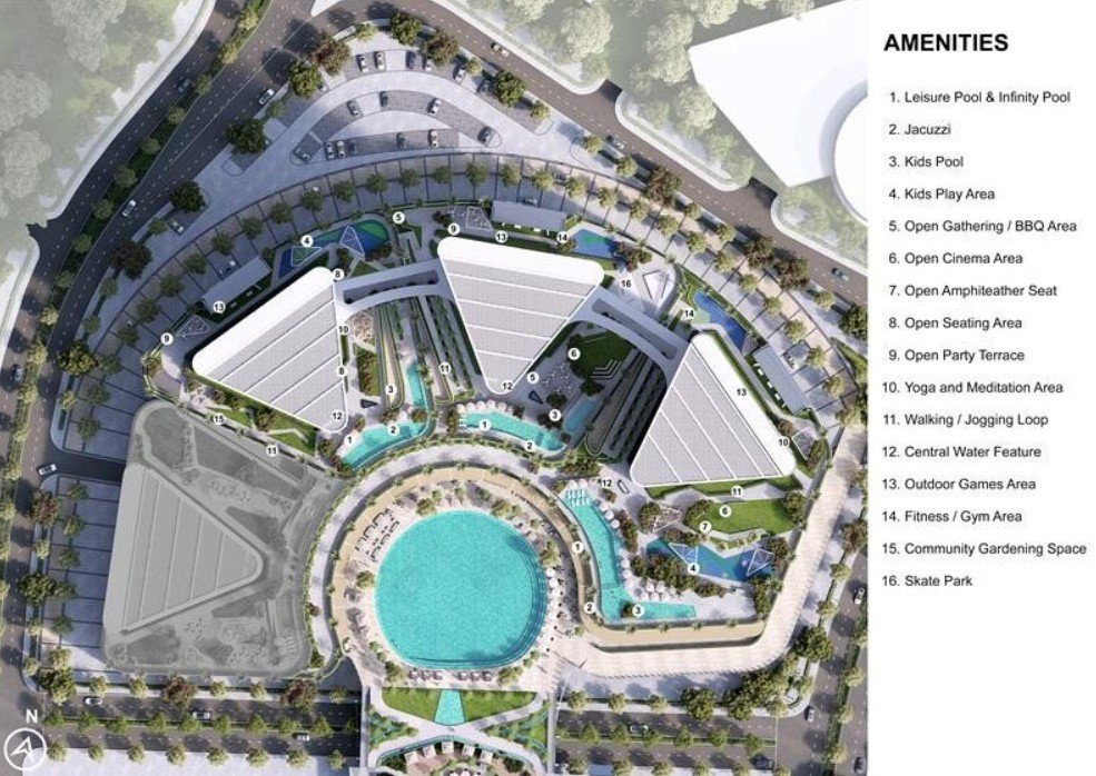 sobha hartland 2 amenities