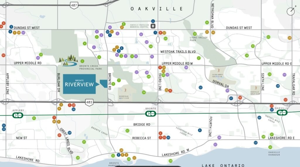 new detached homes oakville
