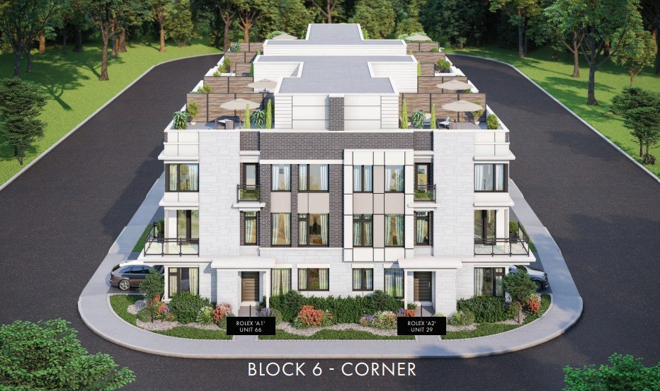 back to back townhomes oakville